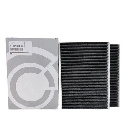 Otomobil Parçaları AC Filtresi Koyu Gri Etkin Karbon Filtresi 64119366403 BMW için kullanılan Otomobil Parçaları Tamiri için