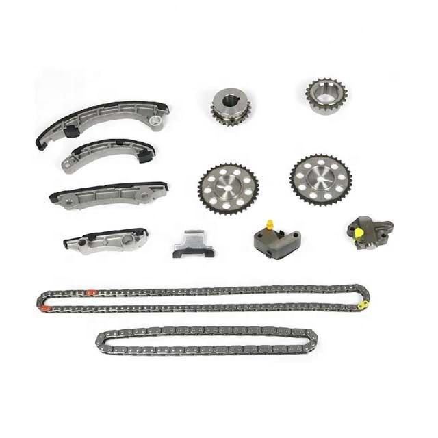 TOYOTA LAND CRUISER PRADO 1GD 2GD 13523-11030 13616-0E010 13521-0E010 için Çelik Motor Zamanlama Zinciri Tamir Seti